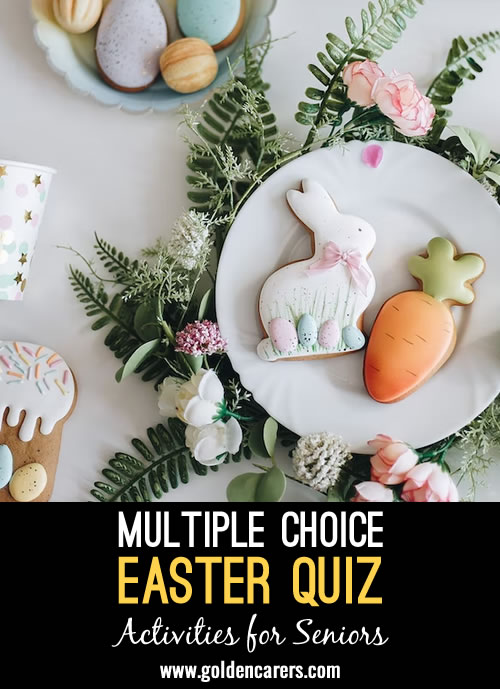 Multiple Choice Easter Quiz