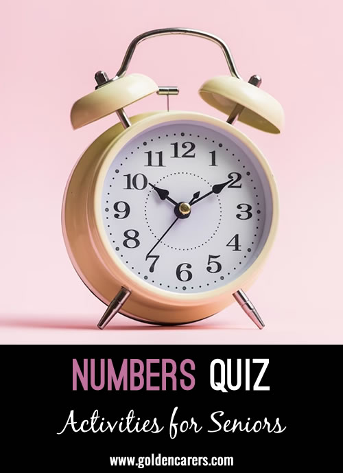 Numbers Quiz #2