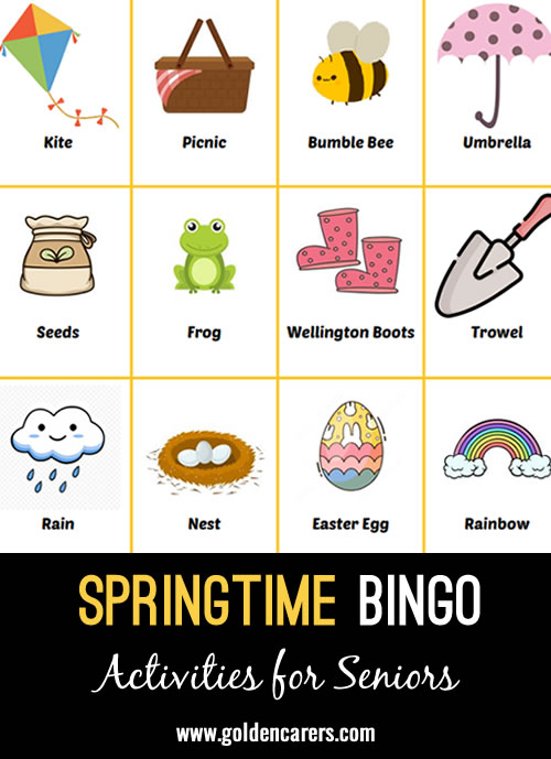 Springtime Bingo