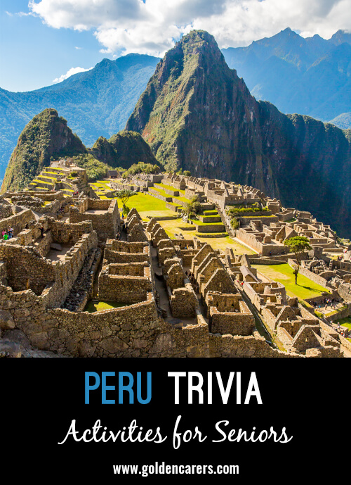 Snippets of Trivia from Peru