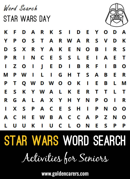 Star Wars Word Search