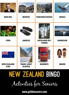 New Zealand Bingo