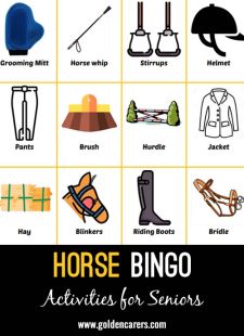 Horse Bingo