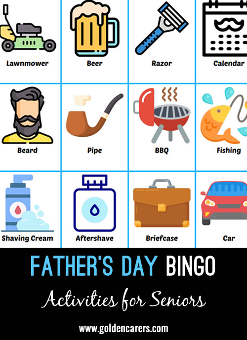 Father's Day Bingo