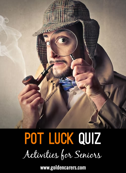 Pot Luck Quiz 63