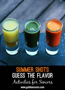 Summer Shots Guess the Flavour