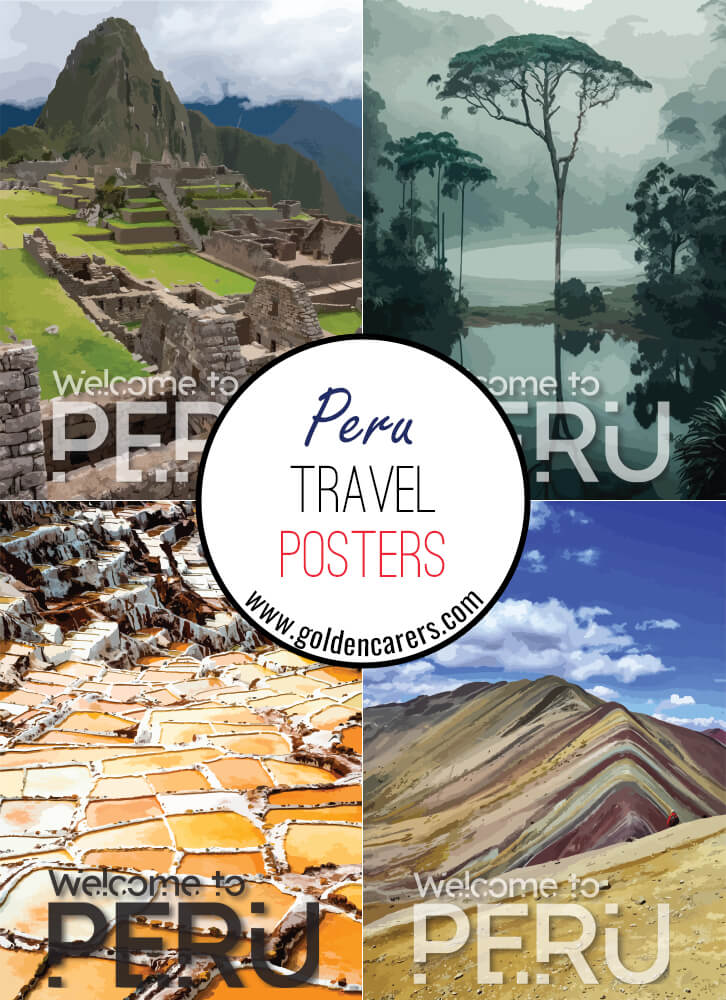 Peru Travel Posters