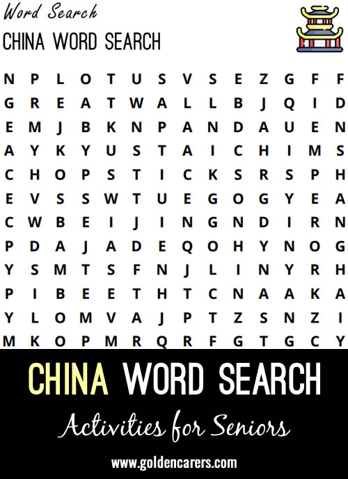 China Word Search