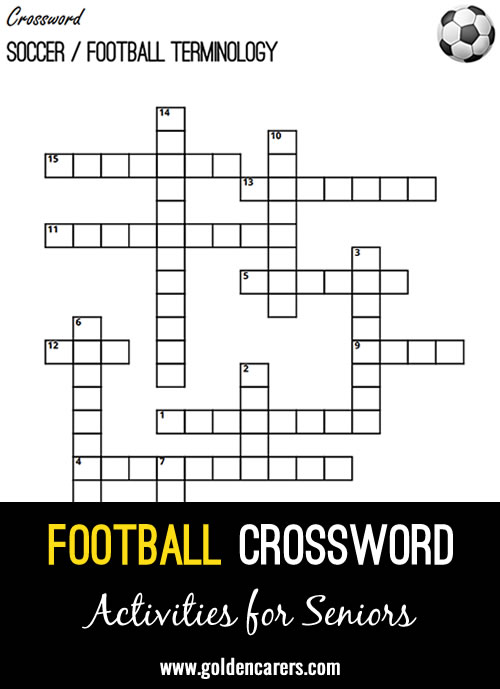 Crossword: Soccer / Football Terminology