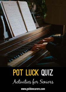 Pot Luck Quiz 65