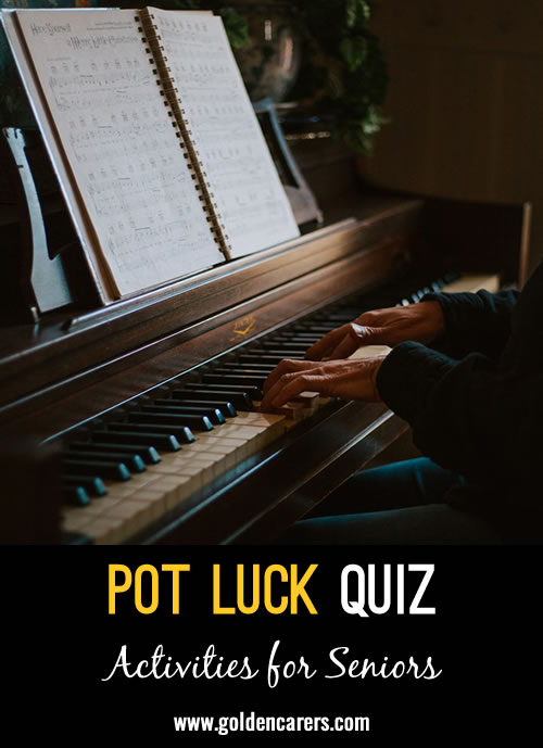 Pot Luck Quiz 65