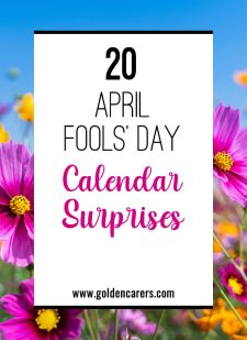 20 April Fools' Day Calendar Surprises