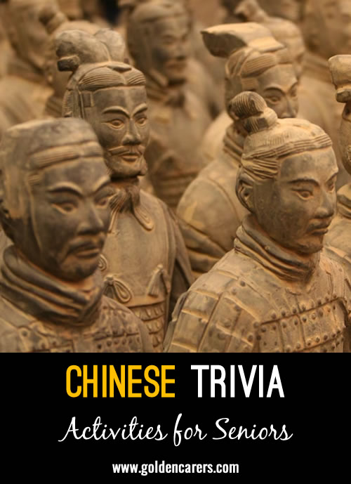 Snippets of Trivia from China