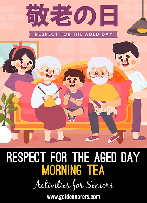 Respect for the Aged Day Morning Tea