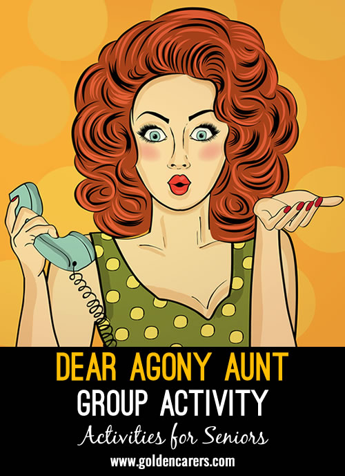 Dear Agony Aunt Group Activity