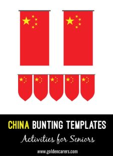 China Bunting Templates