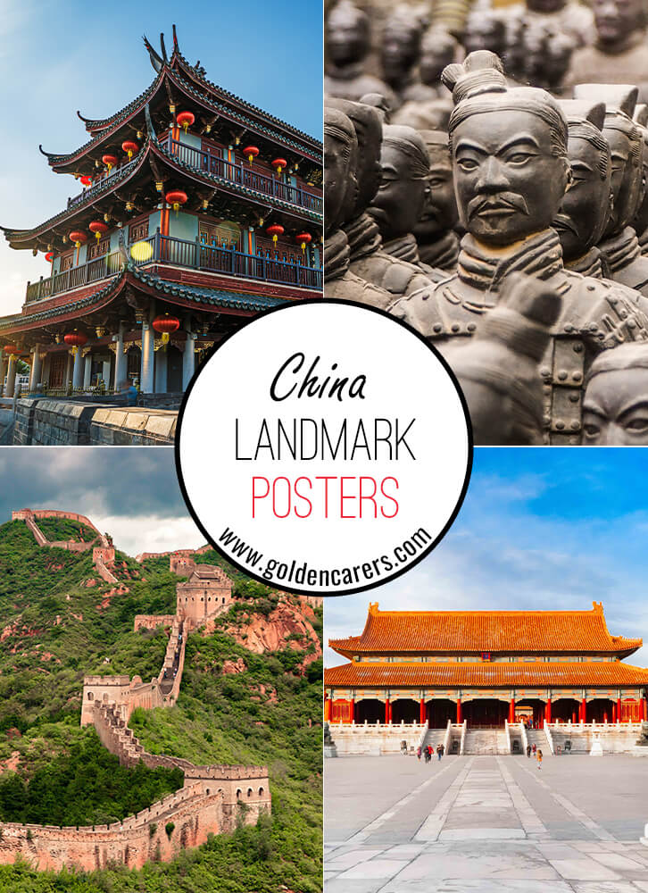 China Landmark Posters