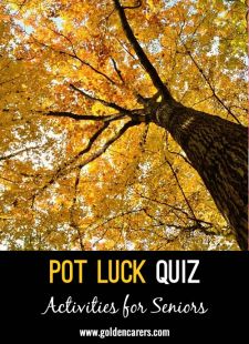 Pot Luck Quiz 71