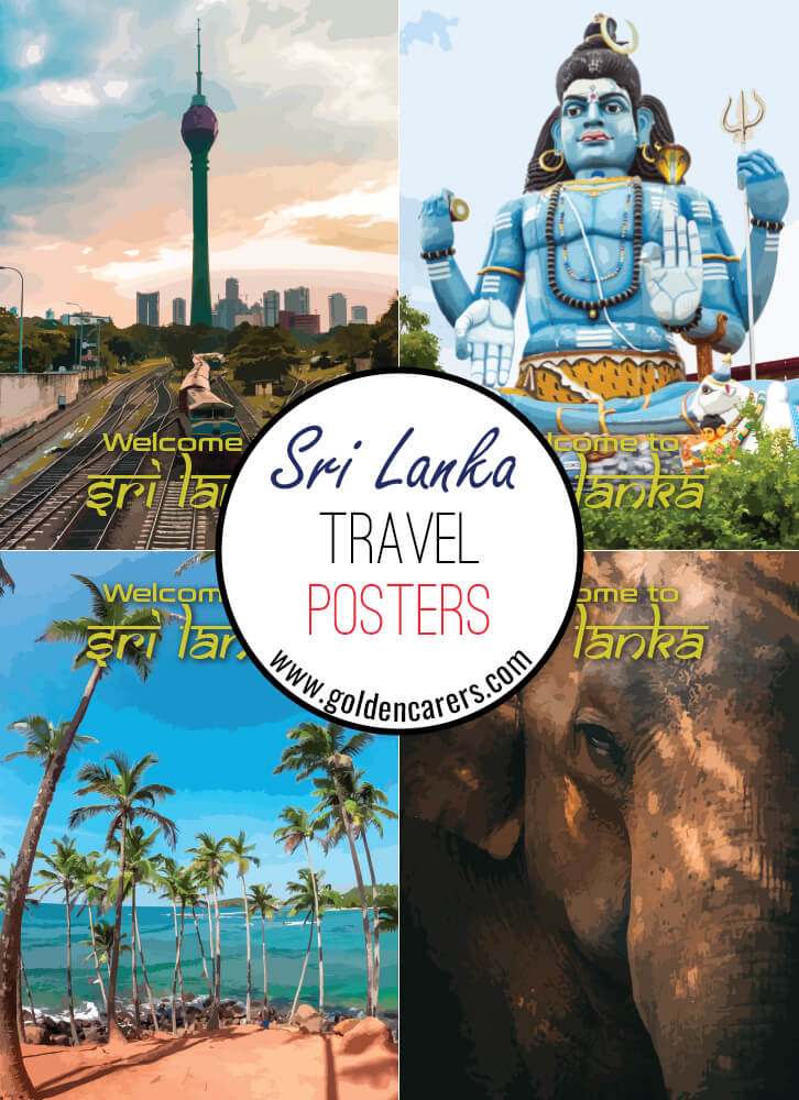 Sri Lanka Travel Posters