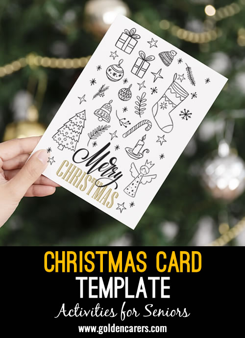 Christmas Card Template