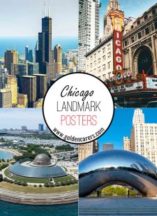 Chicago Landmark Posters