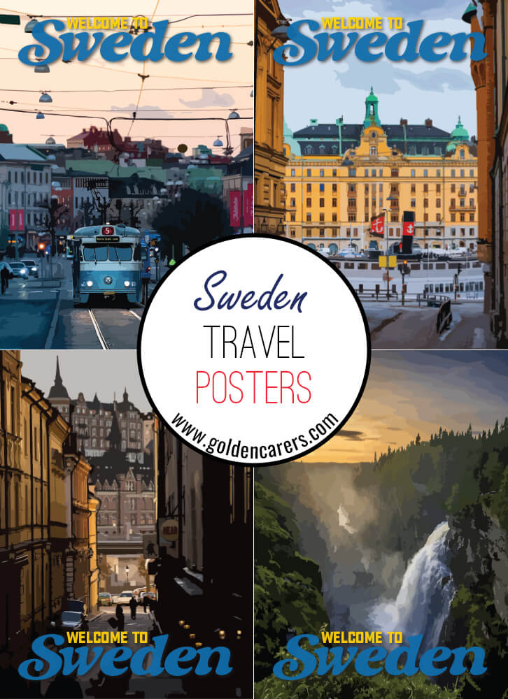 Sweden Travel Posters