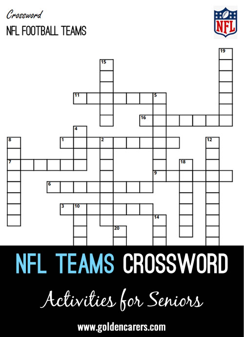 NFL Teams Crossword