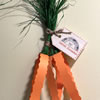 Paper Carrots Door Decor