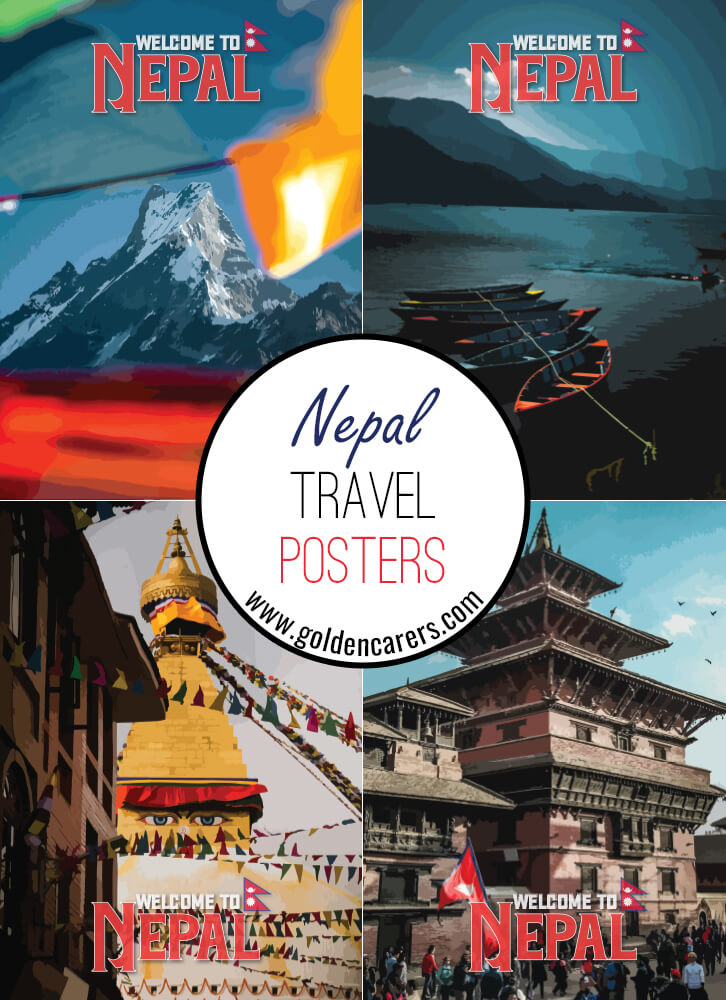 Nepal Travel Posters