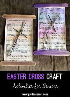 Easter Cross Craft