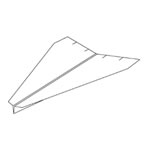 Paper Plane Template