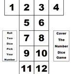 Cover the Number Dice Game