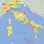 Map of Italy