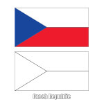 Flag of Czech Republic