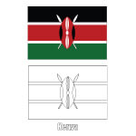 Flag of Kenya