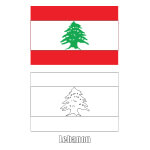 Flag of Lebanon