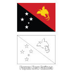 Flag of Papua New Guinea