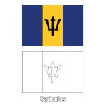 Flag of Barbados