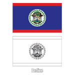 Flag of Belize