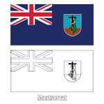 Flag of Montserrat