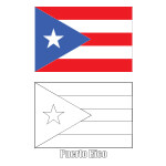 Flag of Puerto Rico