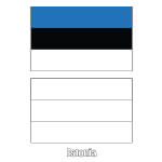 Flag of Estonia