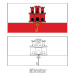 Flag of Gibraltar