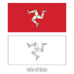 Flag of Isle of Man