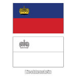 Flag of Liechtenstein