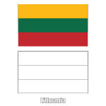 Flag of Lithuania