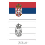 Flag of Serbia