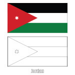 Flag of Jordan