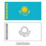 Flag of Kazakhstan