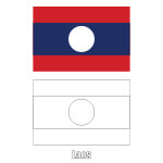 Flag of Laos